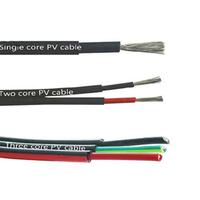 Power cable distribution equipment solar cable 4mm2 twin cores solar cable supplier