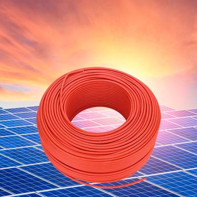 6mm Red black Solar Cable 1800V DC Rated PV Panel Wire - Sold by 1 Meter