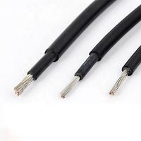 Thinned copper anti-oxidation solar panel cable wire H1Z2Z2-K EN50618 1500V DC Solar cable