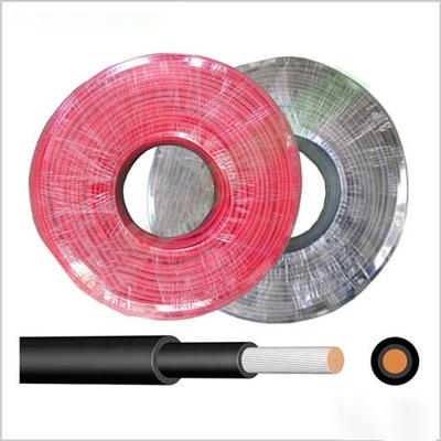2020 guangdong cable red 4mm pv1f for solar panel collectingxlpe solar cable 240mm