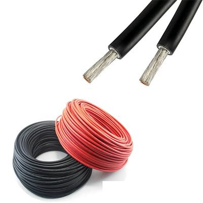 2020 High end cable shieldedwire 3x4 shielded Red 6mm PV1-F for solar panel collecting cable