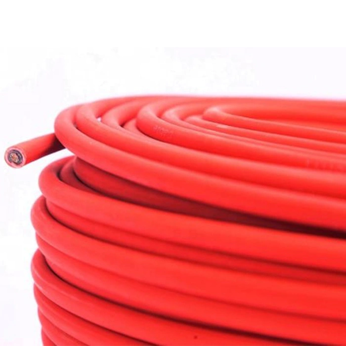 2.5mm24mm26mm210mm216mm2 PV DC solar cable wire Red black solar panel collecting cable wire