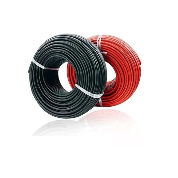 China Cable Supplier 2.5mm2 4mm2 6mm2 10mm2 16mm2 solar photovoltaic cable wire for sale