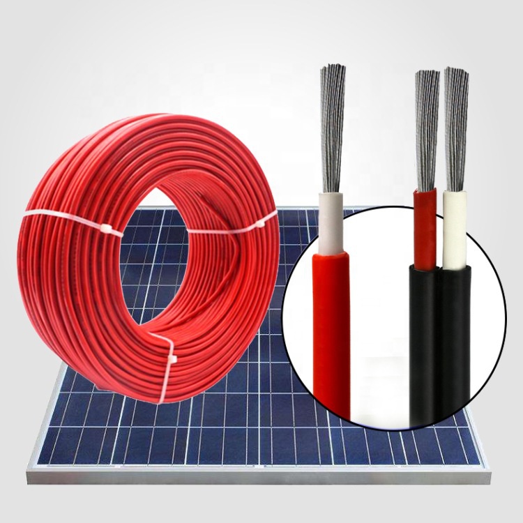 Good Sale 600 1000v Dual Core Solar Cable Solar Dc Cable 1c X 4 Sq mm 