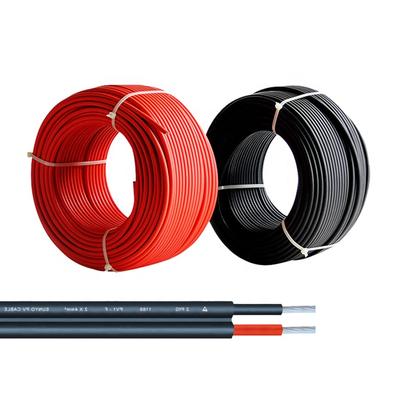Multi-cores resistant flexible pv solar cable 6mm 4 core flexible submersible cable