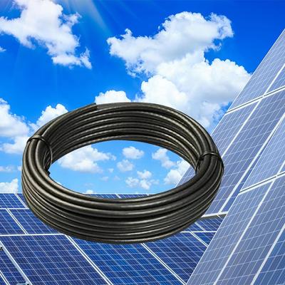 Free sample Guangdong cable factory 6mm Red black Solar Cable 1800V DC Rated PV Panel Wire