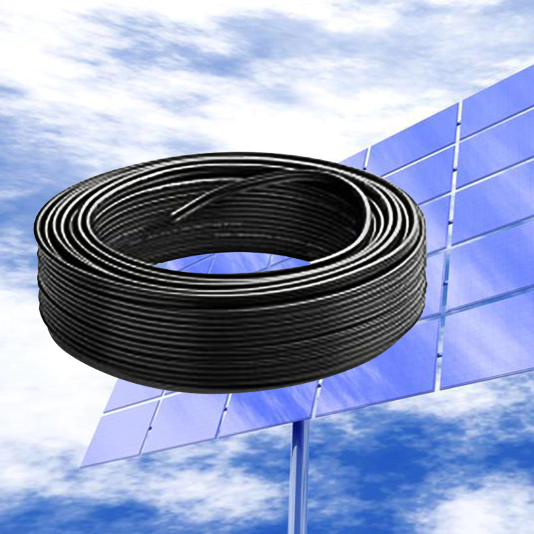 Guangdong cable factory manufactory 4g1.5mm2 Vulcanized Rubber Solar Wire And Cable