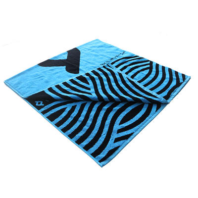 new design custom 100% cotton two-colorjacquard bathtowel with logoembroidered