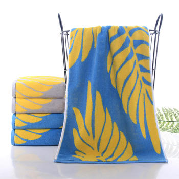 OEM custom towel soft jacquard face towel