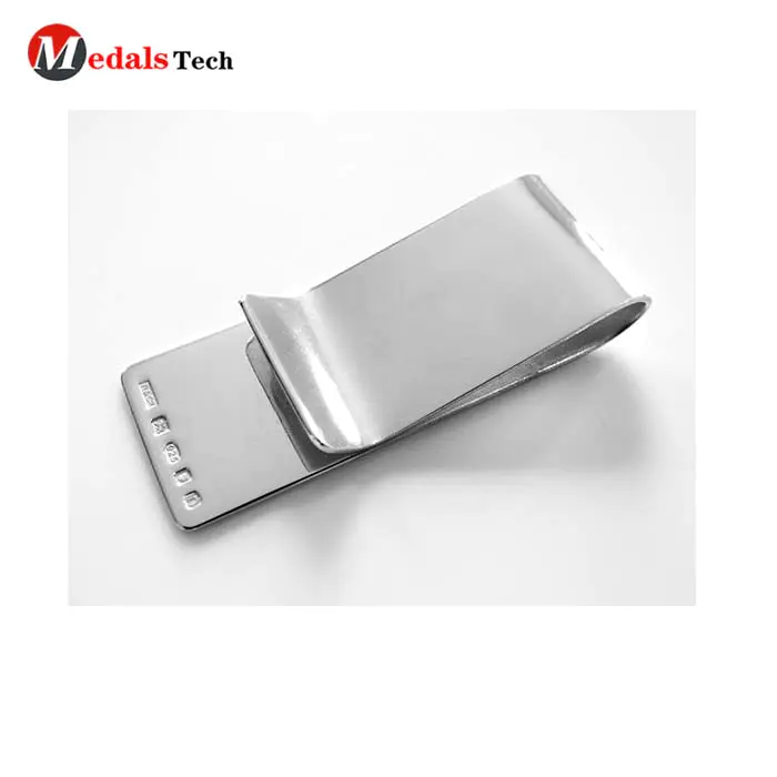 Dongguan 2019 new style metal fold pocket blank money clips