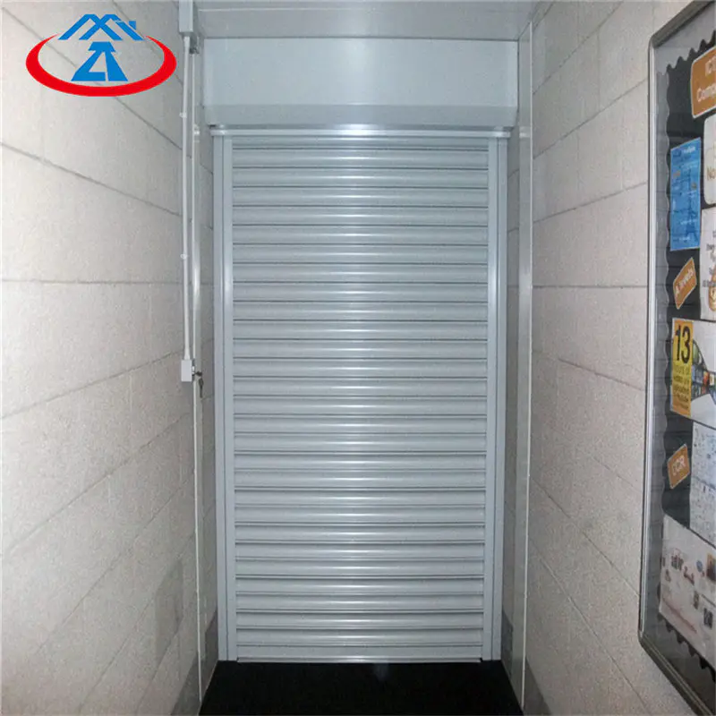 2500mm*3000mm fire steel roller shutter fireproof roll up door motor roller shutter