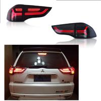 Vland Factory Car Taillights For Mit Pajero 2011 2012 2014 2015 Full-LED Tail Lights Plug and Play For Montero