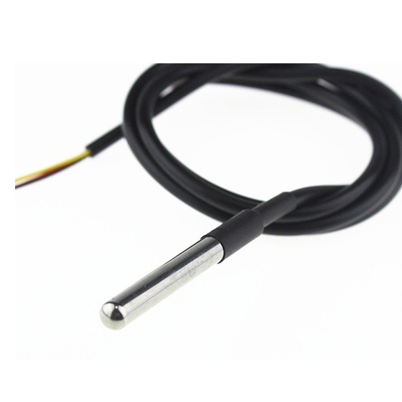 China Factory Supplier Stainless Steel DS18B20 Waterproof Digital Temperature Probe Sensors with IP68 Grade