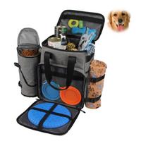 Osgoodway Wholesale Manufacturer Weekend Dog Travel Bag Tote Organizer Bag for Pets Travel Food Bag