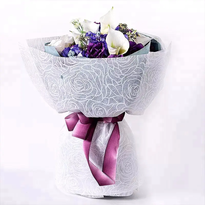 non woven fabric flower bouquets packaging flower wrapping paper