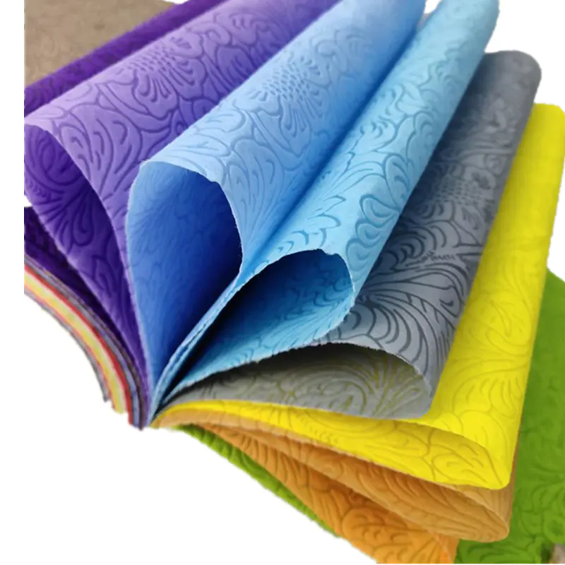 tnt embossed flower wrapping material nonwoven fabric flowers and gift packing flower fabrics