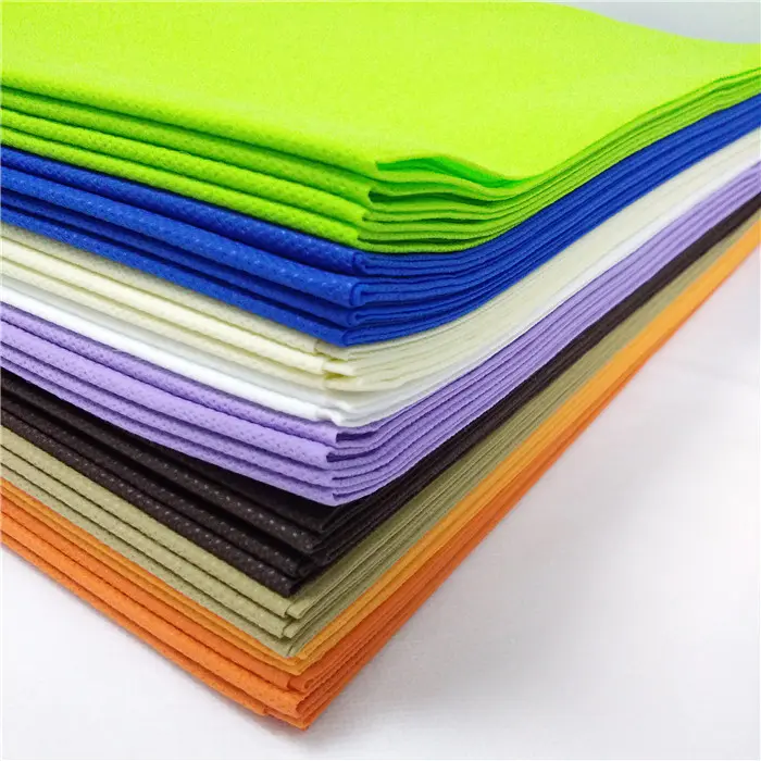 colorful100%pp spunbond nonwoven fabric for table cloth