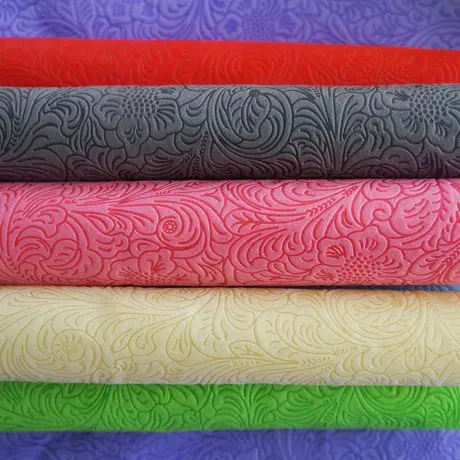 Colorful Embossed polypropylene Spunbonded Nonwoven Fabric,PP Nonwoven Embossed Fabric For Flower Wrapping,bag