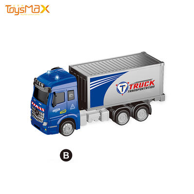 2019 New Europe style 1:46 ScalePopular Pull Back Metal Transportation Truck Toys Battery operated Die Cast Model Truck