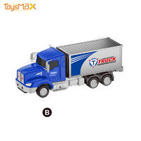 2019 New US 1:46 ScalePopular Pull Back Metal Transportation Truck Toys Battery operated Die Cast Model Truck