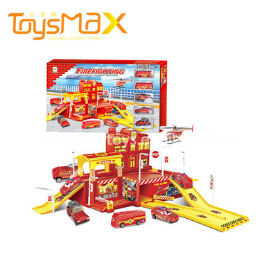Hottest Products Latest Alloy Cheap Metal Fire Control Toy Car Set