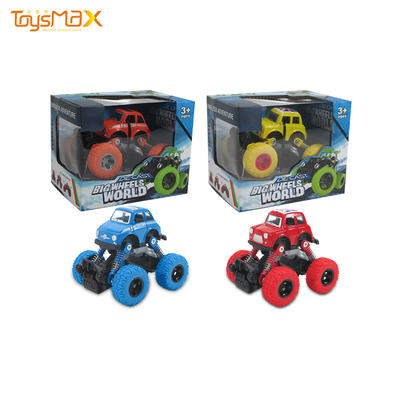 Amazon best selling 4 styles alloy pull back car vehicle toy with shockproof device