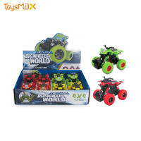 Toysmax new products four colors kids gifts monster truck pull back