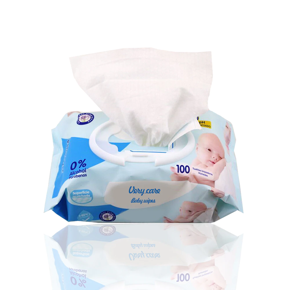 Oem Organic Chemical Free Baby Wet Wipes, Cotton Baby Water Wipes Wet Wipes