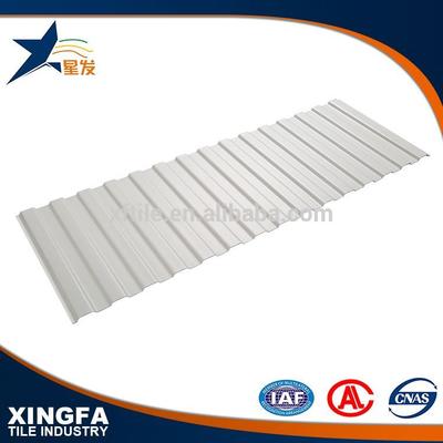 Factory price transparent upvc roof tile