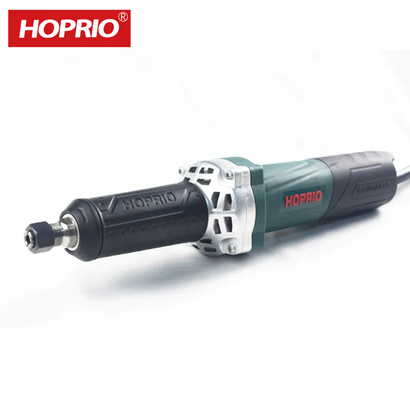 HOPRIO 1050W 6mm 6.35mm 8mmBrushless Power Tools Straight Grinder Angle Die Grinder