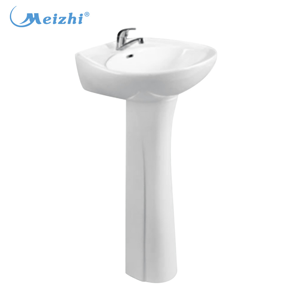 Economical contemporary small hand wash cheap pedestal sink