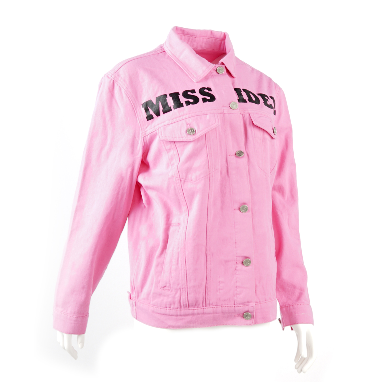 SKYKINGDOM wholesale jackets motorcycle streetwear single breasted pink printed jacket women