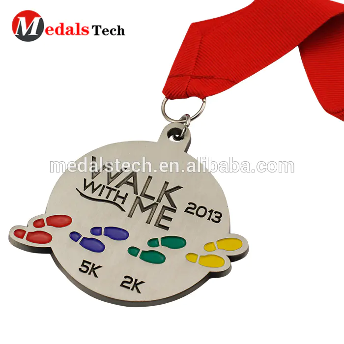 Cheap custom hallow out spinning double plating sport military award medallions medals custom medal running