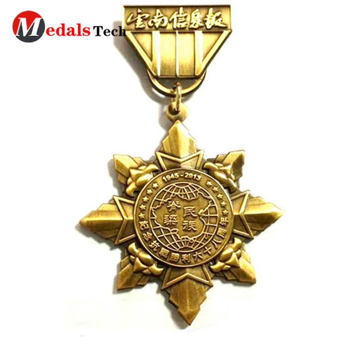 Dongguan promotional custom finisher award old sports cheap custom design gold sliver bronze martial arts metal medals
