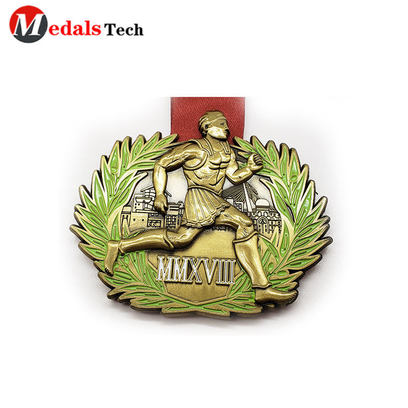 Dongguan Medal supplier country USA Suffolk sports finishermarathon custom 3d metal medal