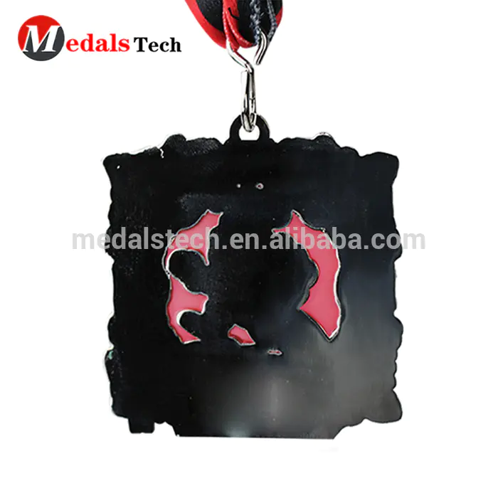 Factory custom make die casting triathlon sports spinning medallion medal