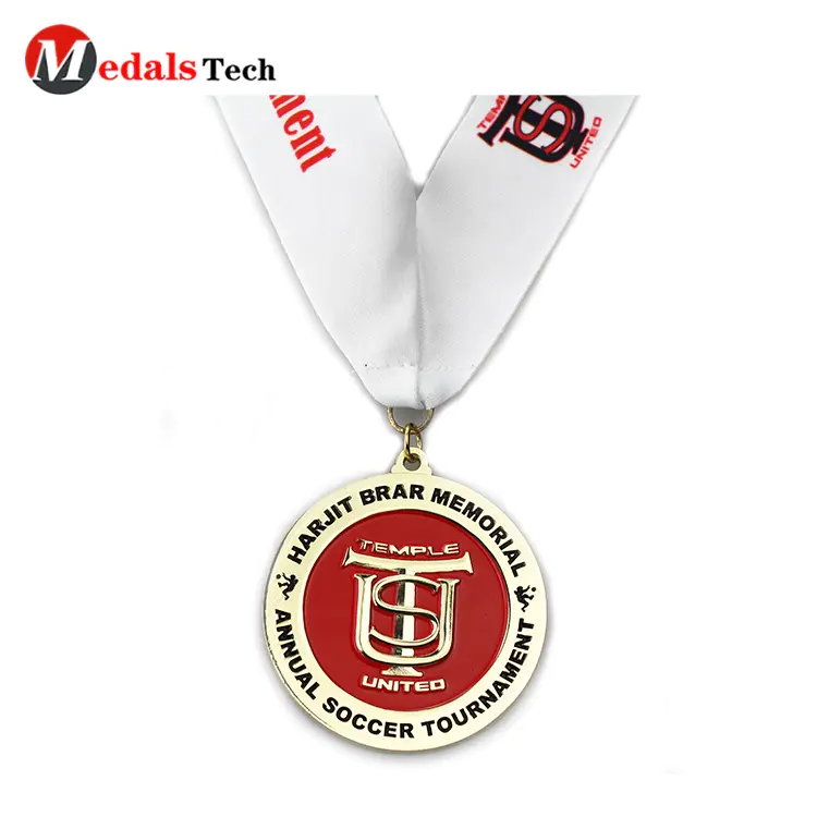2021 promotional double color plating 50mm round Primary Preschool University metal graduation medals