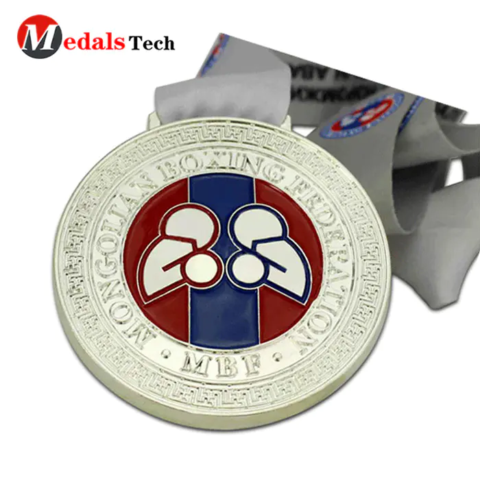 Wholesale custom cheap 3d logo shooting sports medallion medal