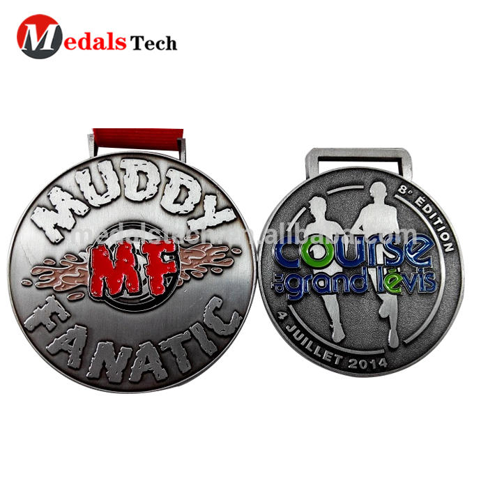 Factory price plating zinc alloy race design your own metal brass plated running custom medals award