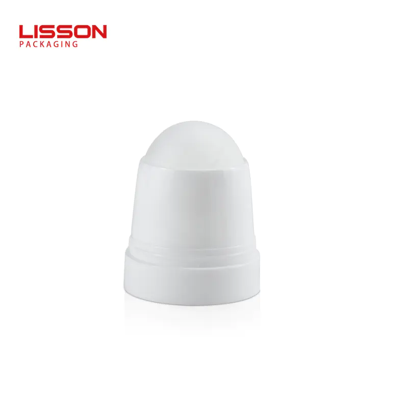 60ml empty custom cream oil massage balls packaging tube with single plastic roller