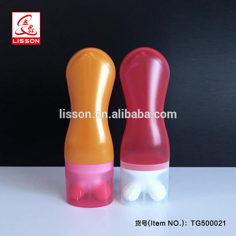 silicone Double Roller Massage container