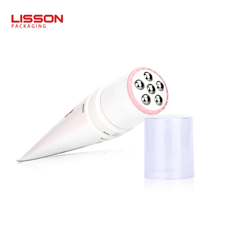 150ml new arrival Eco-friendly vibration ball roller massage tube with switch