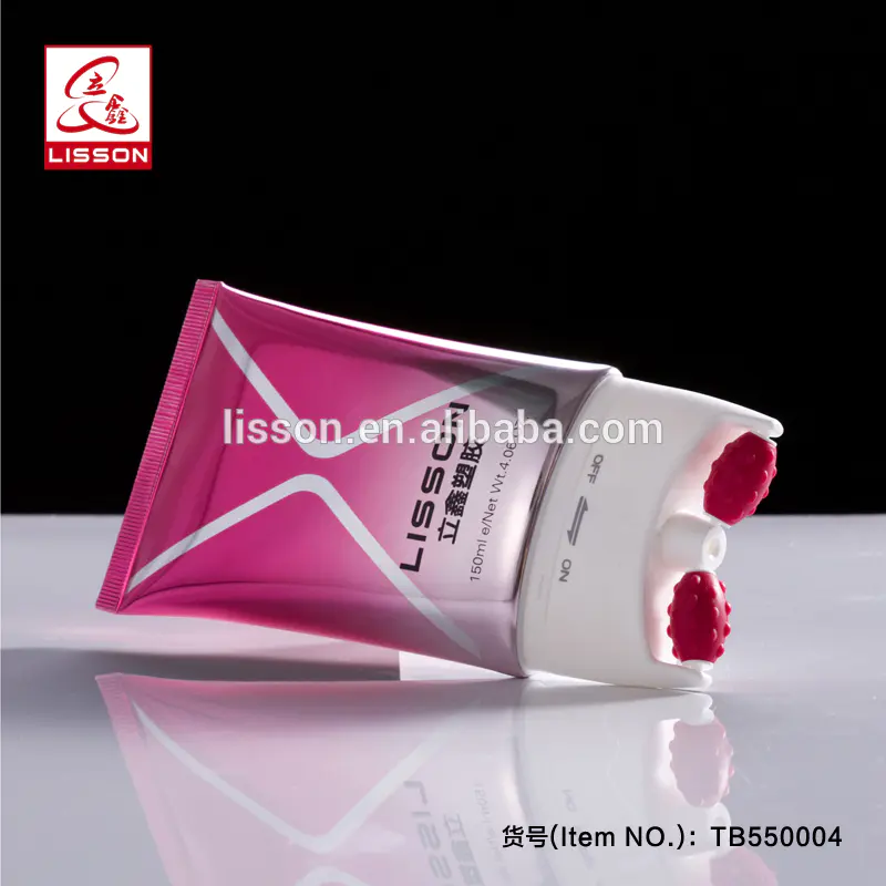 New Product Cosmetic Container Plastic Double Roller Massage Tube For Full Body Care Cosmetic Packing
