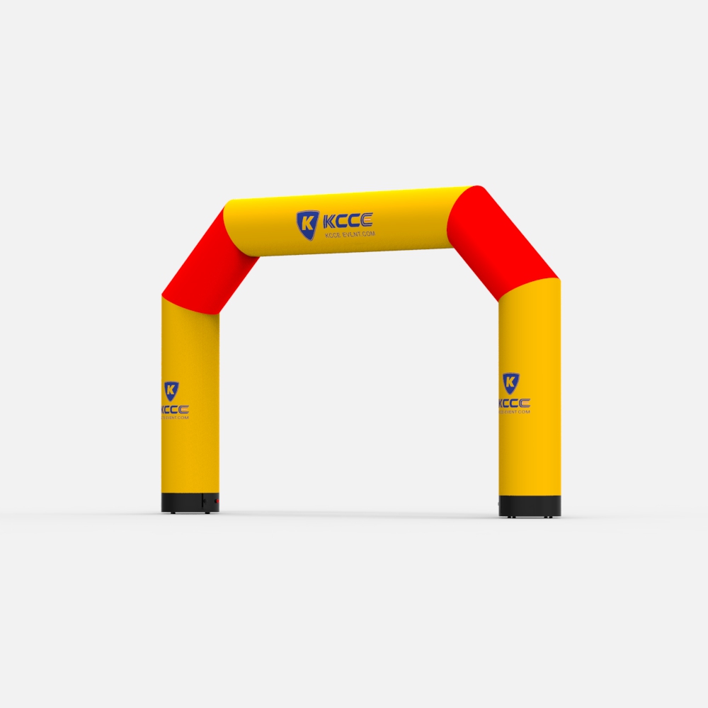 New Promotion Customized Available TPU material sports entrance air arch door//