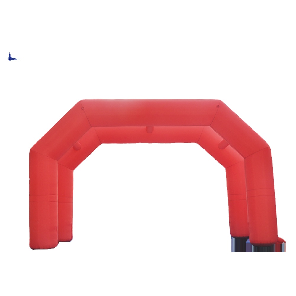 Advertising animal inflatable finish line arch
