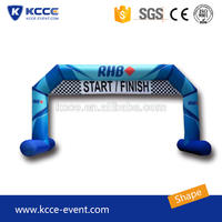 Finish arch line, customized inflatable start arch gate