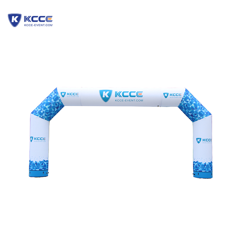 Advertising inflatable finish line arch, inflatable arch with with printing