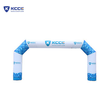Advertising inflatable finish line arch, inflatable arch with with printing