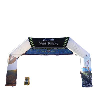 7.9X4.7X1.2 m Custom Printed Event Promotion Racing Start and Finish Inflatable Archway