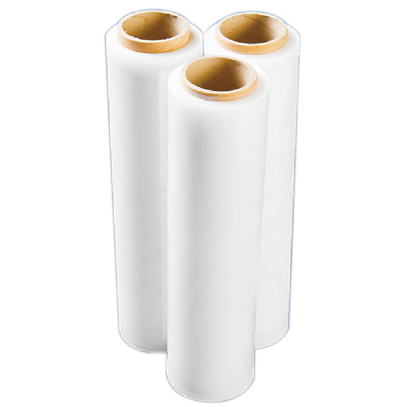 50cm width 3kg wholesale pallet packaging logistics PE stretch handle film manufacturers direct sales